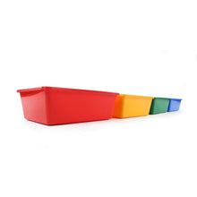 Load image into Gallery viewer, Tot Tutors Kids' Primary Colors Large Storage Bins, Set of 4