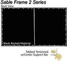 Load image into Gallery viewer, Elite Screens Star Frame Series, 100-INCH 16:9, Fixed Frame Home Movie Theater Projector/Projection Screen, 8K / 4K Ultra HD 3D Ready, SF100HW2