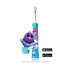 Load image into Gallery viewer, Philips Sonicare for Kids Bluetooth Connected Rechargeable Electric Toothbrush, HX6321/02