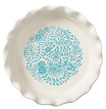 Load image into Gallery viewer, The Pioneer Woman Flea Market Decorated 9" Ruffle Top Pie Plate and 2.3 Quart Ruffle Top Bakeware