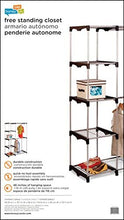 Load image into Gallery viewer, Honey-Can-Do WRD-02124 Double Rod Freestanding Closet, 45L x 19W x 68H