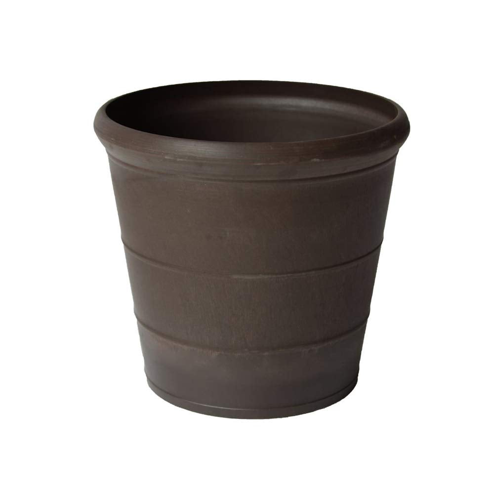Arcadia PSW NUR28C Drop Planter, 11.5 by 10.5-Inch, Chocolate