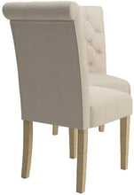 Load image into Gallery viewer, Roundhill Furniture Habit Solid Wood Tufted Parsons Dining Chair