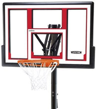 Load image into Gallery viewer, Lifetime 90491 Portable Basketball System, 48 Inch Shatterproof Backboard w/Basketball Included