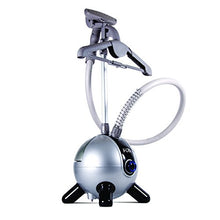 Load image into Gallery viewer, The Laundry POD LP401UPS Full Size Upright Clothes Steamer Wrinkle Release + Sterilizer for Garments, Laundry, Linen, Drapery + Cleaning with Quick Heat, Fabric Brush &amp; Hanger Silver