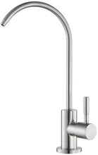 Load image into Gallery viewer, KES Z501 Lead Free Beverage Faucet Drinking Water Filtration System 1/4-Inch Tube, Brushed Stainless Steel