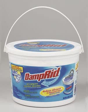 Damp Rid Fg50t 4 Lb Frangrance Free Hi-Capacity Moisture Absorbers