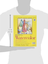 Load image into Gallery viewer, Strathmore 360-109 300 Series Watercolor Pad, 9"x12" Tape Bound, 12 Sheets