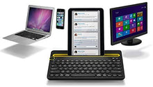 Load image into Gallery viewer, Logitech Bluetooth Multi-Device Keyboard K480 for Computers, Tablets and Smartphones