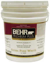 Load image into Gallery viewer, 5-gal. Ultra Pure White Eggshell Enamel Zero VOC Interior Paint
