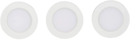 Commercial Electric 3-Light LED White Puck Light Kit