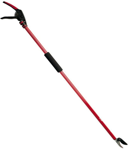 Corona Tools LR3460 46 Inch Long Reach Cut and Hold Manual Pole Tree Pruner, Red