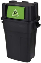 Load image into Gallery viewer, Rubbermaid Swing N' Toss Swing-Top Wastebasket