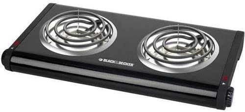 Black and Decker 2 burners Buffet Range Burner