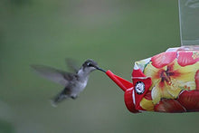 Load image into Gallery viewer, The Only Disposable/Recyclable, Ready-to-Use, Hummingbird Feeder-Prefllled w/Preservative and Dye Free"Exactly Like Flower" Nectar. Never Clean Another Feeder. Patented. (4 Pack) 44 FL OZ TOTAL