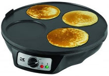 Load image into Gallery viewer, Kalorik Pancake Crepe Maker, Black
