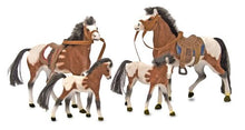 Load image into Gallery viewer, Melissa &amp; Doug Horse Family With 4 Collectible Horses