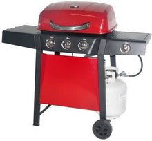 Load image into Gallery viewer, RevoAce 3-Burner LP Gas Grill with Side Burner, Red Sedona