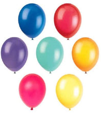 Load image into Gallery viewer, Unique 12" Latex Balloons, Assorted Colors 10ct - 54503