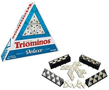 Load image into Gallery viewer, Pressman Tri-Ominos - Deluxe Edition Triangular Tiles with Brass Spinners
