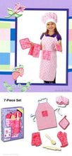 Load image into Gallery viewer, Toysmith Bella Bistro Deluxe Chef Set with Apron and Oven Mitt