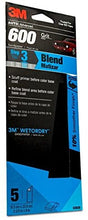 Load image into Gallery viewer, 3M 03020 Imperial Wetordry 3-2/3&quot; x 9&quot; P600 Grit Sandpaper