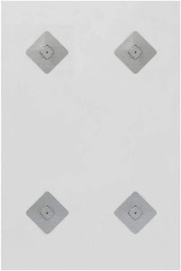 24 in. x 36 in. (M3) Rectangular Frameless TRUClarity Deluxe Glass Mirror with Easy-Cleat Flush Mount Hardware