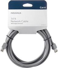 Load image into Gallery viewer, Insignia - 14&#39; Cat-6 Network Cable - Gray