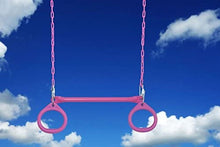 Load image into Gallery viewer, CREATIVE CEDAR DESIGNS Circular Ring &amp; Trapeze Bar Combo- Pink