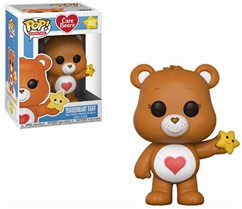 Funko POP! Animation: Care Bears Tenderheart Bear Collectible Figure, Multicolor