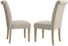 Load image into Gallery viewer, Roundhill Furniture Habit Solid Wood Tufted Parsons Dining Chair