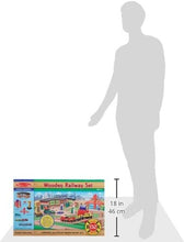 Load image into Gallery viewer, Melissa &amp; Doug Wooden Railway Set