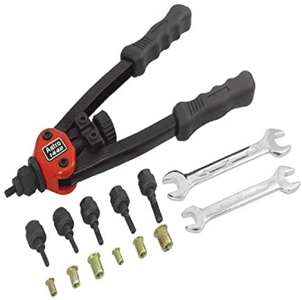Astro Pneumatic Tool 13_ NUT/Thread Hand Riveter KIT W/NOSEPIECE Set