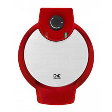 Load image into Gallery viewer, Kalorik Heart Shaped Waffle Maker, WM 42583 R, Make Perfect Heart Shaped Waffles For Breakfast Lunch and Dinner, Red