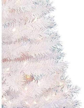 Load image into Gallery viewer, Holiday Time 4 Ft. Pre-Lit Clear White Indiana Spruce Artificial Christmas Tree