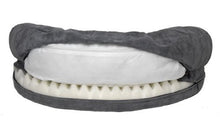 Load image into Gallery viewer, K&amp;H Pet Products Ortho Bolster Sleeper Pet Bed Medium Gray 30"