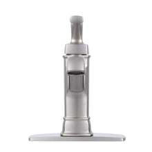 Load image into Gallery viewer, Moen WS84414MSRN Hensley Single Handle 1 Hole Bathroom Faucet, Spot Resist Brushed Nickel