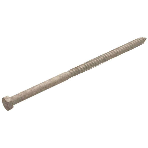 3/8 in. x 4 in. Galvanized Lag Screw (25-Pack)