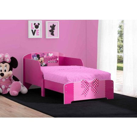 Disney Minnie Mouse Wood Toddler Bed