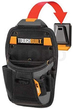 Load image into Gallery viewer, ToughBuilt - Universal Pouch/Utility Knife Pocket | 8 Pockets/Loops, Custom Tape Measure Clip, Screw Driver Pencil Loop Premium Organizer Compact Size - (TB-CT-26)