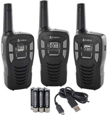 Altis Global CXT195-3 16-Mile GMRS Two-Way Radio - Pack of 3
