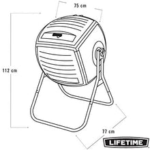 Load image into Gallery viewer, Lifetime 60076 50 Gallon Compost Tumbler