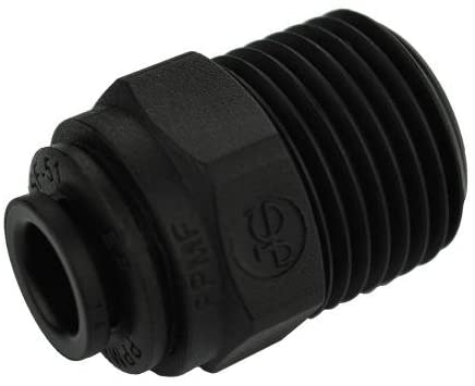 John Guest Speedfit 738289 Black 1/4