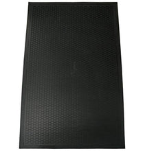 Load image into Gallery viewer, Rubber-Cal 03-239-LI"DuraScraper Linear" Commercial Rubber Entrance Door Mat, 3/8" Thick x 36" x 60", Black