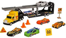 Load image into Gallery viewer, Adventure Force 12-Piece Die-Cast Vehicle Transporter Set
