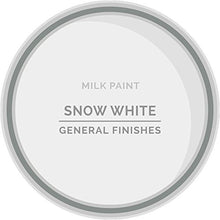 Load image into Gallery viewer, General Finishes PSW Water Based Milk Paint, 1 Pint, Snow White