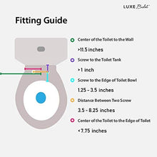Load image into Gallery viewer, Luxe Bidet Neo 185 (Elite Series) - Self Cleaning Dual Nozzle - Fresh Water Non-Electric Mechanical Bidet Toilet Attachment w/Strong Faucet Valves and Metal Hoses