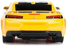 Load image into Gallery viewer, Jada 98728 Toys Hyperchargers 1: 16 Big Time Muscle R/C &#39;16 Chevy Camaro Ss Vehicle, 1/16 Scale, Yellow With Black Stripes