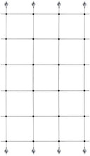Load image into Gallery viewer, Vigoro 8 ft. x 3 ft. Stainless Steel Wire Rope Plant Trellis Kit