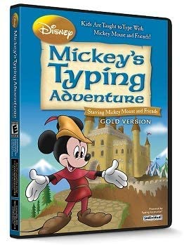 Disney Mickey's Typing Adventure Gold